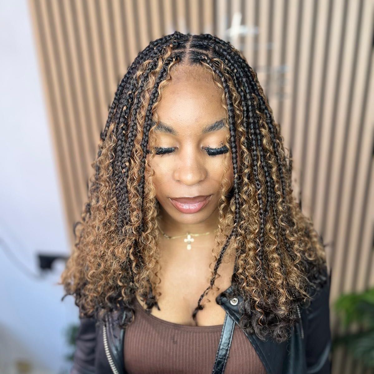 Boho braids by HairByMena