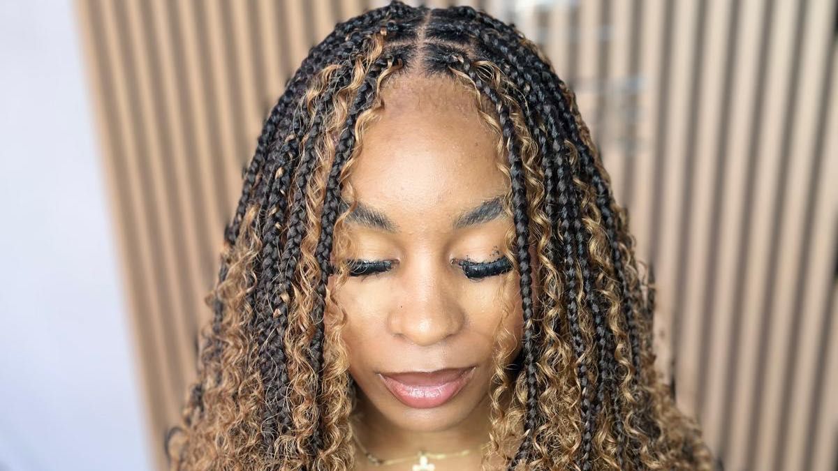 Boho braids by HairByMena