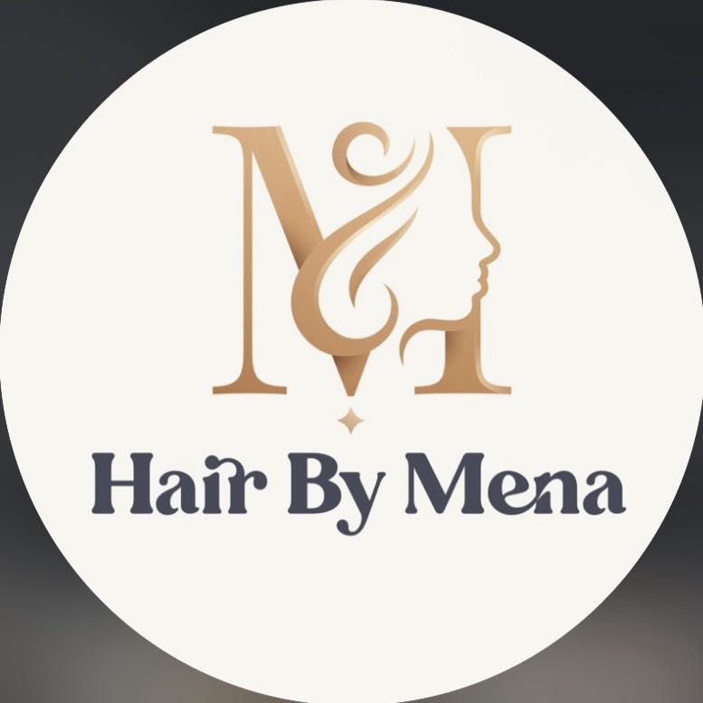 HairByMena logo